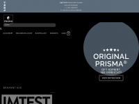 prisma-shower.com Webseite Vorschau