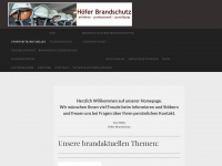 hoefer-brandschutz.de Webseite Vorschau