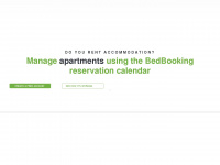 bed-booking.com Webseite Vorschau