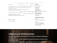 restaurant-leibundwohl.de Webseite Vorschau
