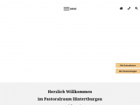 pastoralraum-hinterthurgau.ch Webseite Vorschau