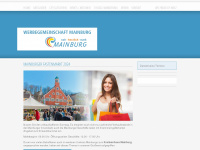 werbegemeinschaft-mainburg.de Webseite Vorschau