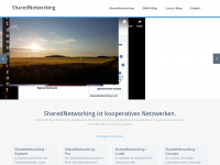 sharednetworking.com Webseite Vorschau