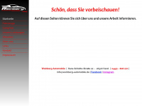 weinberg-automobile.de Webseite Vorschau