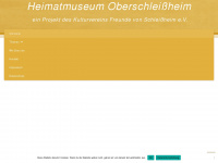 heimatmuseum-oberschleissheim.de Webseite Vorschau