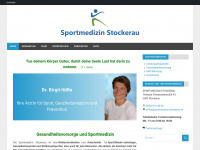 sportmedizin-stockerau.at Webseite Vorschau