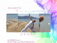 alisanta.at Webseite Vorschau
