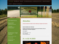 bauernhof-maassen.eu Webseite Vorschau