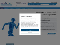 athletec.de Webseite Vorschau