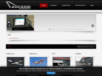roland-aircraft.com Webseite Vorschau