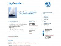 segelmacher.ch Webseite Vorschau