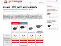 top-pfanne.com Webseite Vorschau