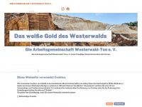 westerwald-ton.info Webseite Vorschau