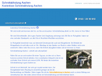 schrottabholung-aachen.de.rs Webseite Vorschau