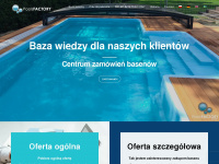 poolsfactory.info Webseite Vorschau