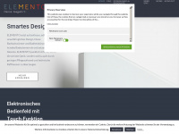elemento-design.ch Webseite Vorschau