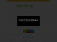 reinhardweber.com Webseite Vorschau