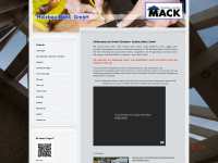 holzbau-mack.com Webseite Vorschau