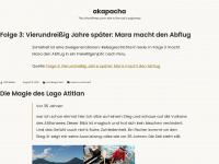 akapacha.wordpress.com Webseite Vorschau