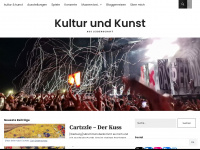 kulturundkunst.org Webseite Vorschau
