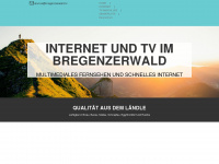 bregenzerwald.tv Webseite Vorschau