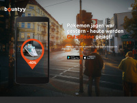 bountyy.ch Webseite Vorschau