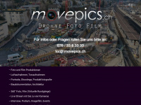 movepics.ch Webseite Vorschau