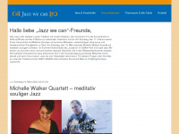 jazz-we-can.info Webseite Vorschau