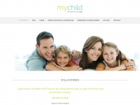 mychild.at Webseite Vorschau