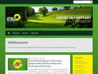 gruene-arnstadt.de Webseite Vorschau