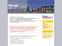 hanselicht.com Webseite Vorschau
