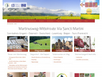 martinuswege.eu Webseite Vorschau