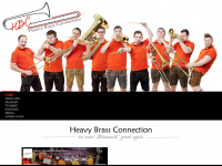 heavybrassconnection.at Webseite Vorschau