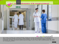 clinicenter.at Webseite Vorschau