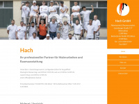 malerei-hach.at Webseite Vorschau
