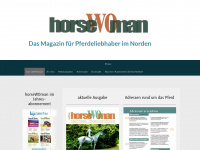 horsewomanmagazin.de Webseite Vorschau