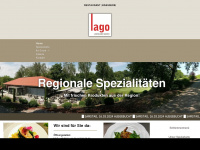 lago-restaurant.de Webseite Vorschau
