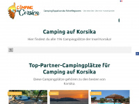 campingincorsica.info Webseite Vorschau