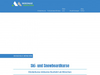 skischulemuenchen.de Webseite Vorschau