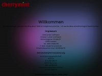 cherrymint.de Webseite Vorschau