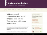 korkenzieher-test.de Webseite Vorschau