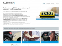 klemmer-taxiversicherungsmakler.de Webseite Vorschau