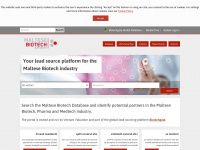 maltesebiotech.com Webseite Vorschau