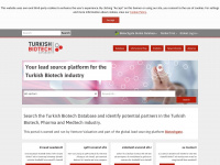 turkishbiotech.com Webseite Vorschau