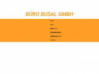 buero-busal.de Webseite Vorschau