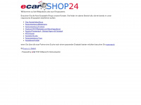 ecarshop24.de Webseite Vorschau