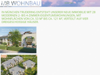 mb-wohnbau.de Webseite Vorschau