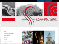 salzburgermusikverein.at Webseite Vorschau