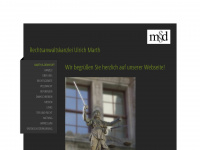 kanzlei-marth-denkhoff.de Webseite Vorschau