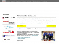 curlinglyss.ch Webseite Vorschau